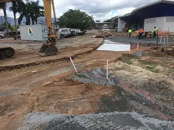 Construction in Progress at Tobruk Pool Redevelopment | Woree, Queensland | Cheshire Contractors