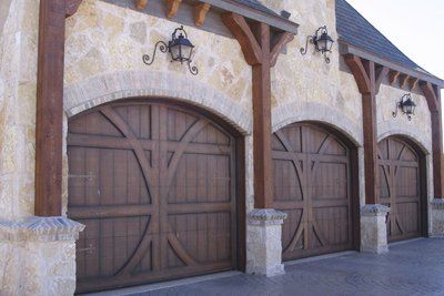 triple garage doors