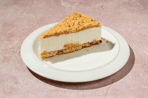 עוגת גבינה פירורים