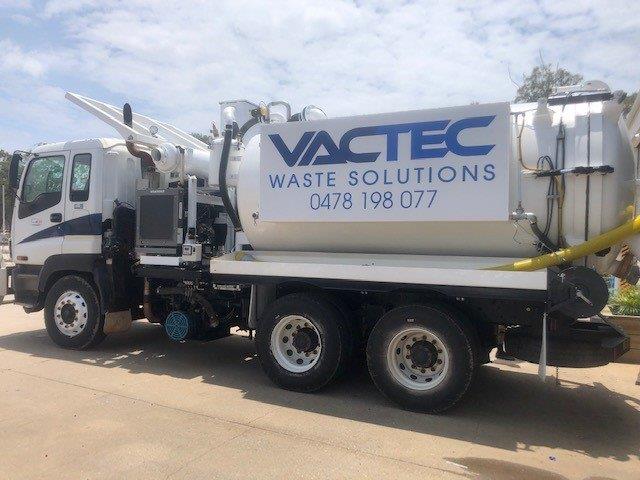 Septic System Tank Vactec — Waste Disposal in Gladstone, QLD