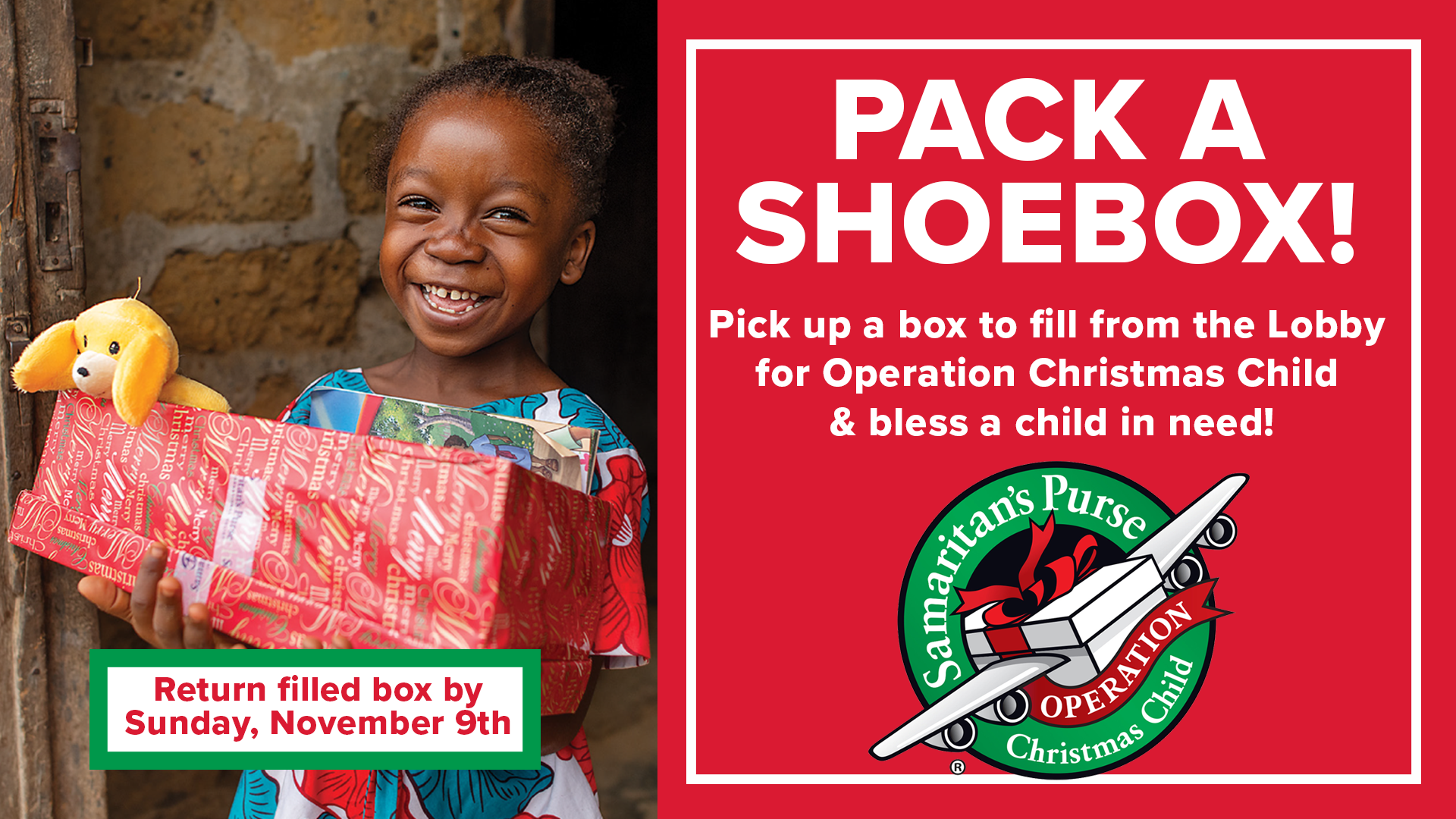 OPERATION CHRISTMAS CHILD