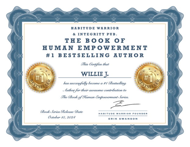 The book of human empowerment # 1 bestselling author willie j.