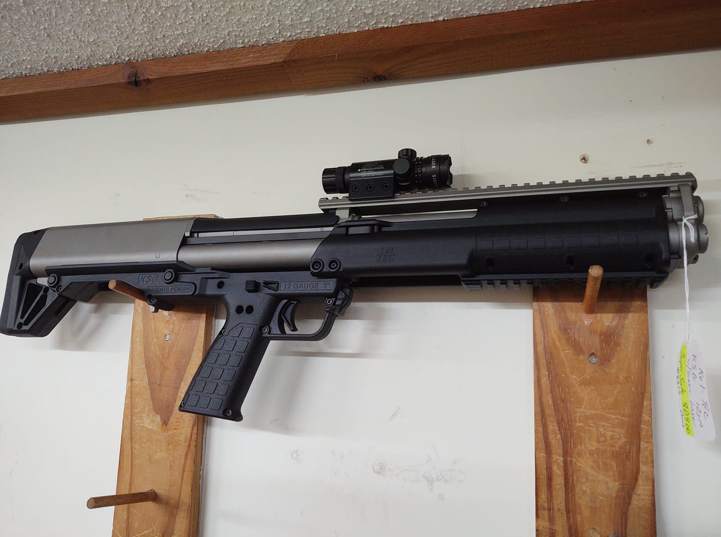 fire arm with scope at our firearms shop serving Morehead City, Jacksonville, NC, & beyond