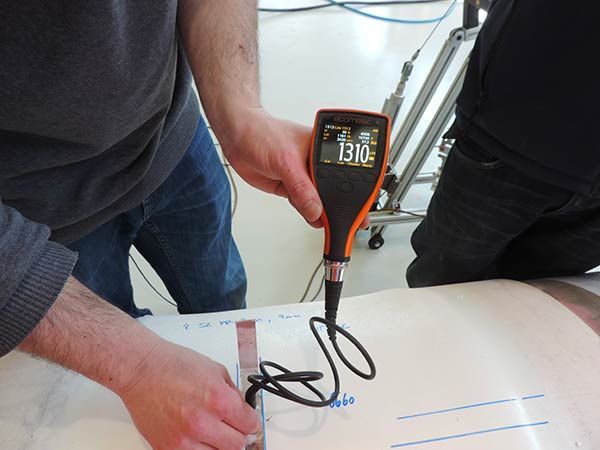 Spessimetro misurazione spessore Termoplastico