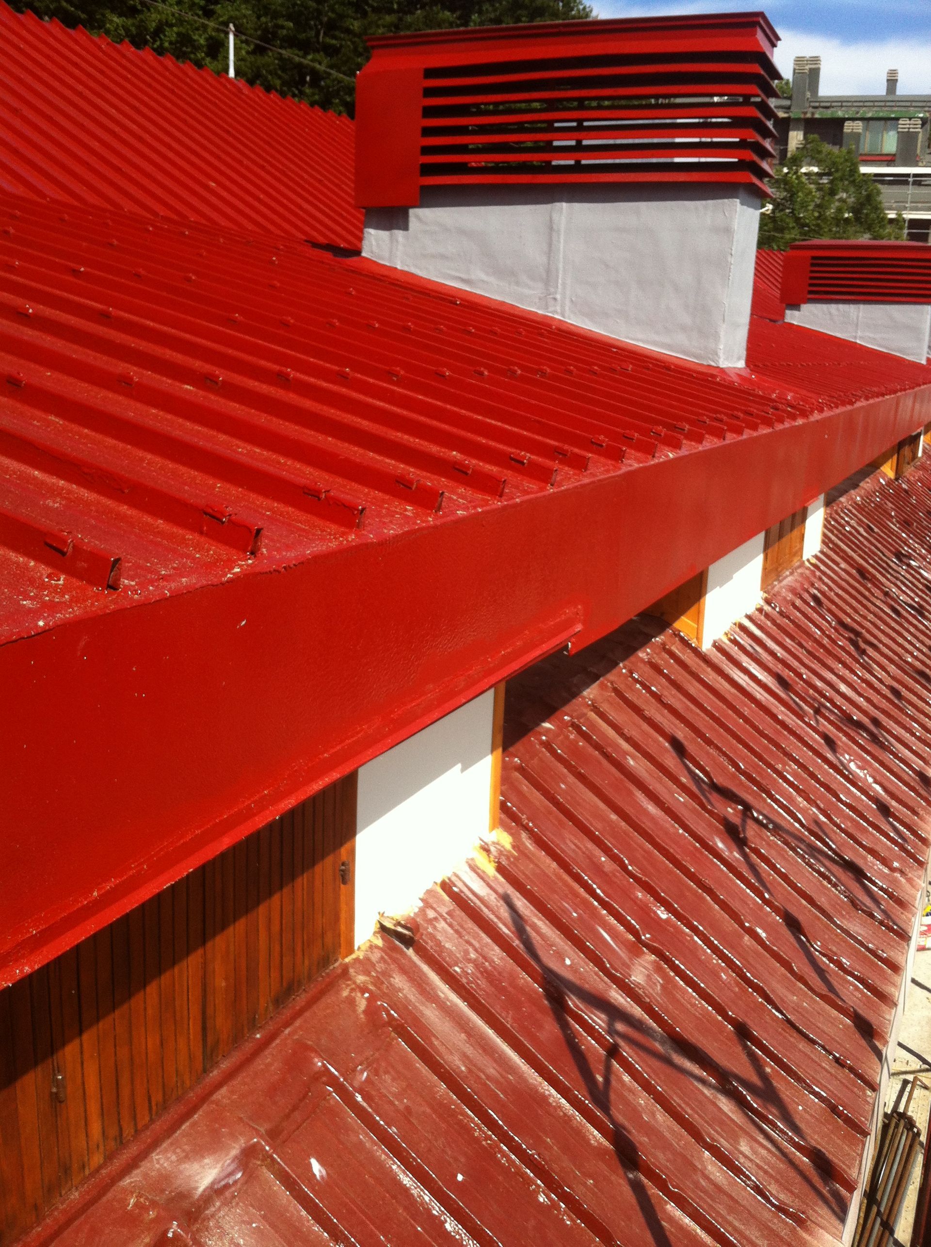 Poliurea a spruzzo su guaina bituminosa condominio Terminillo Rieti