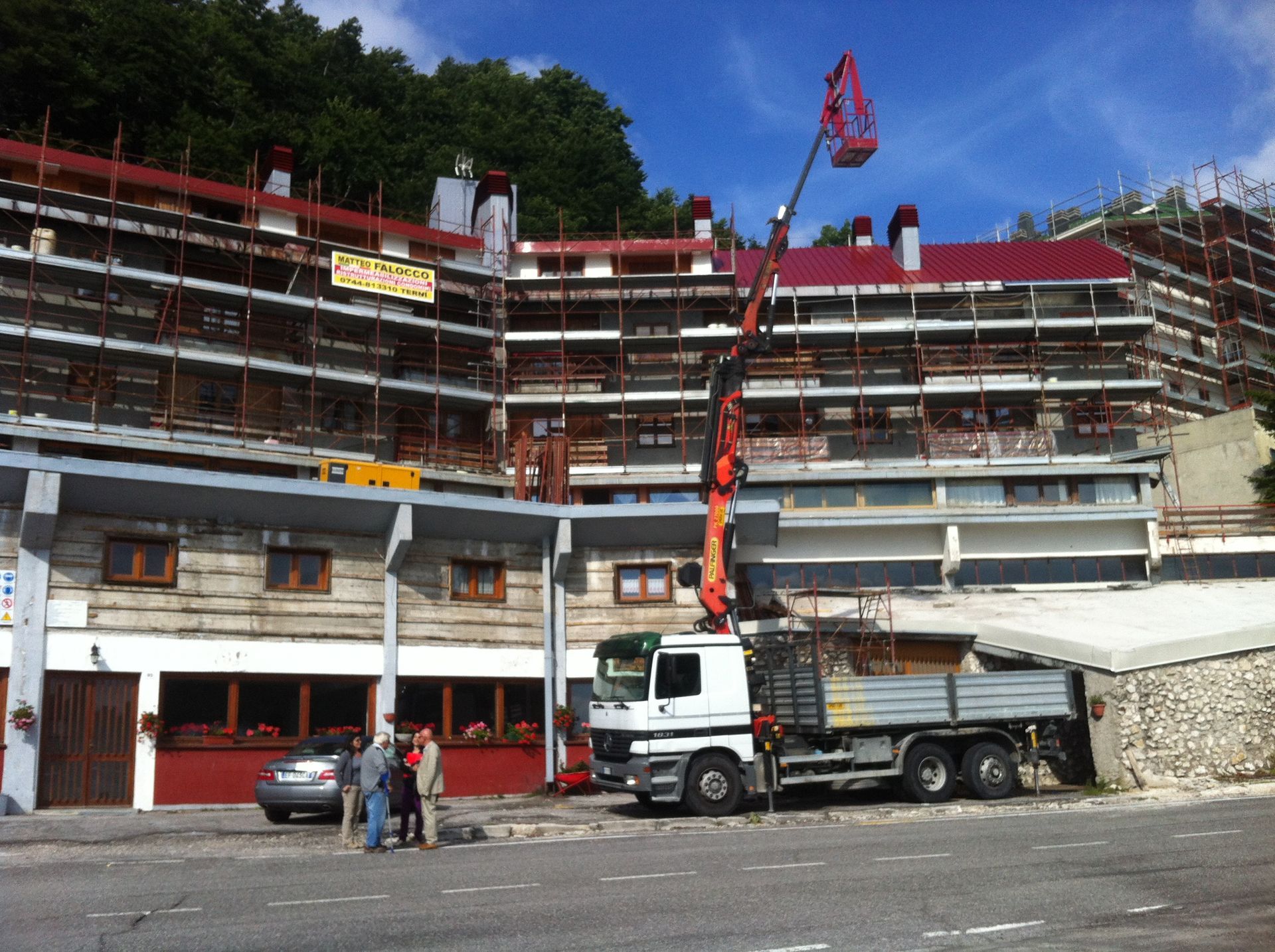 Impermeabilizzazione Poliurea su copertura in lamiera