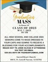 Graduation Mass Class of 2023