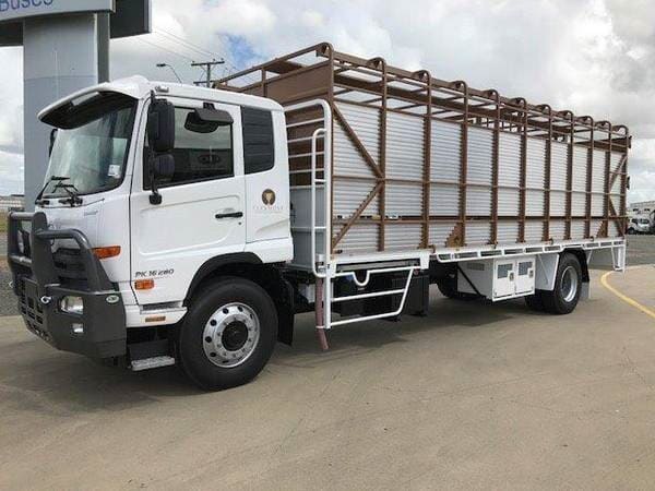 White truck ( side view ) — gallery in Mackay, QLD