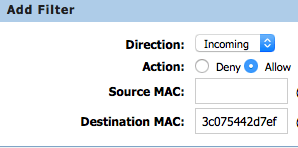 WRT300N-D6 MAC Filter Configuration 2