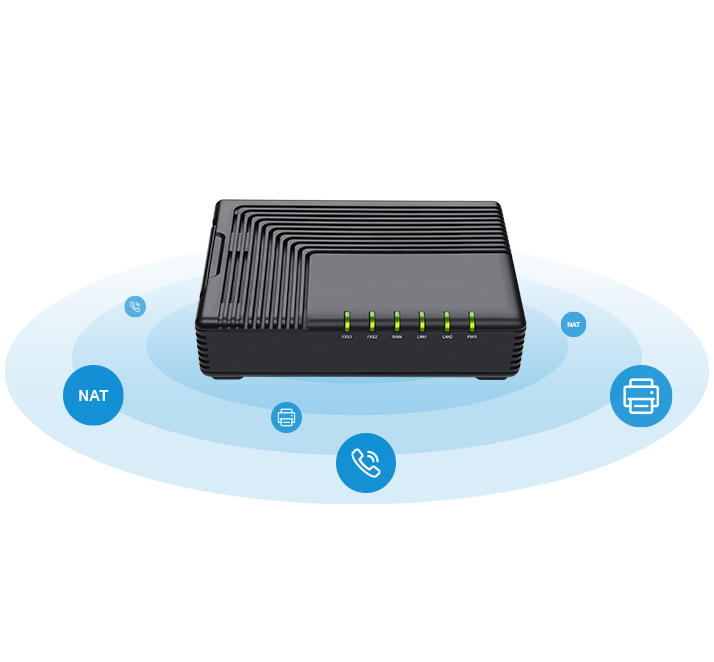 FTA5102E2 VoIP ATA With 2 FXS Ports