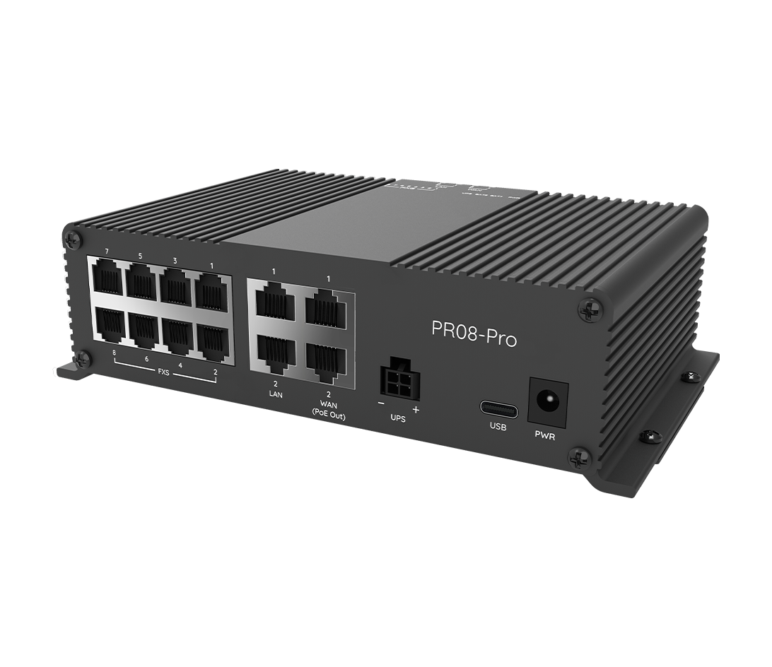 PR08-Pro Dual WAN VoIP Router With Built-In Battery 1