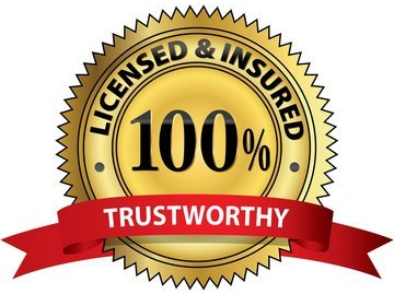 Licensed and insured logo