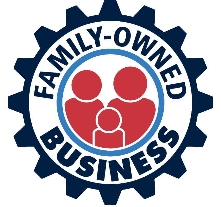 family owned business logo