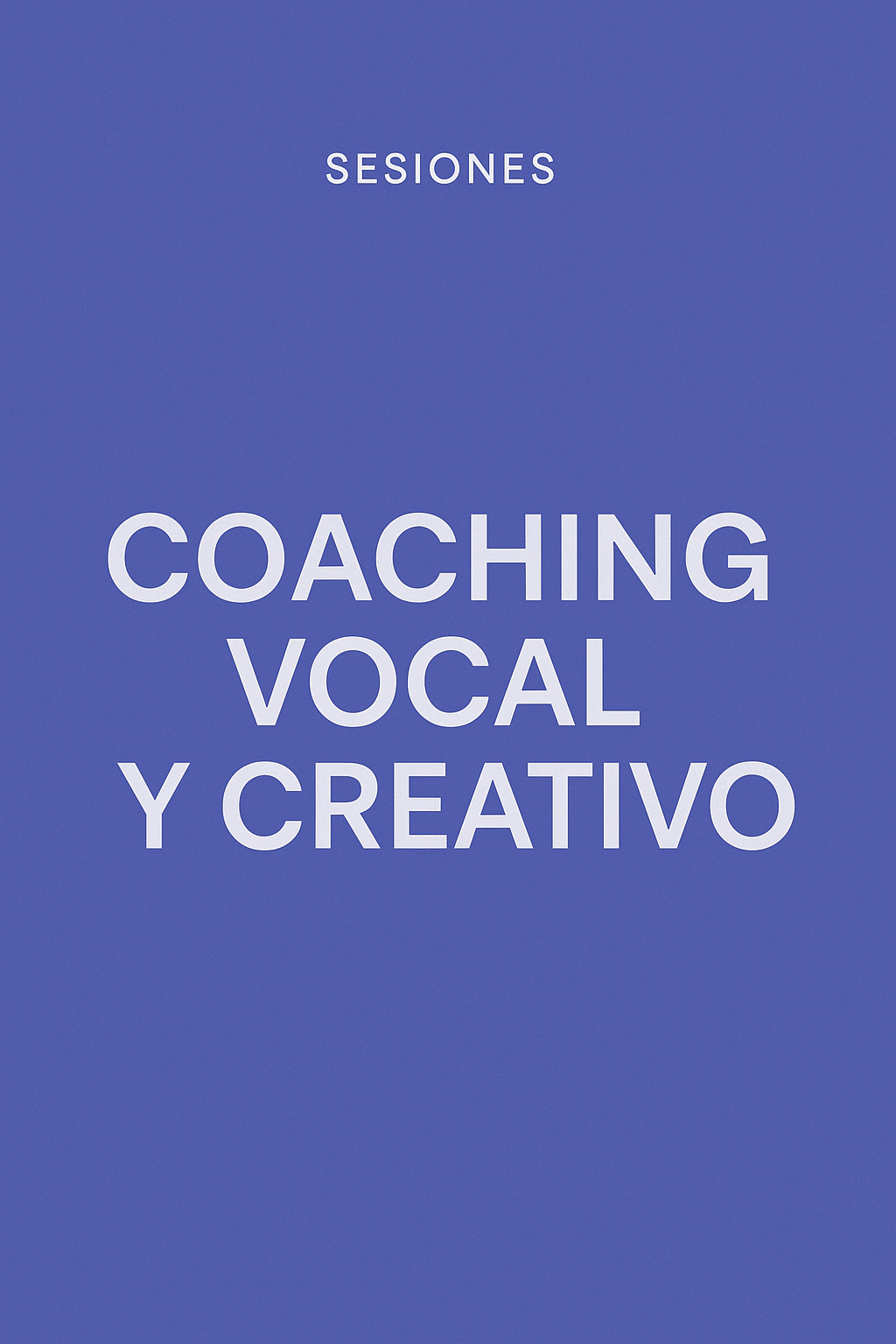 Fondo azul con el texto: 