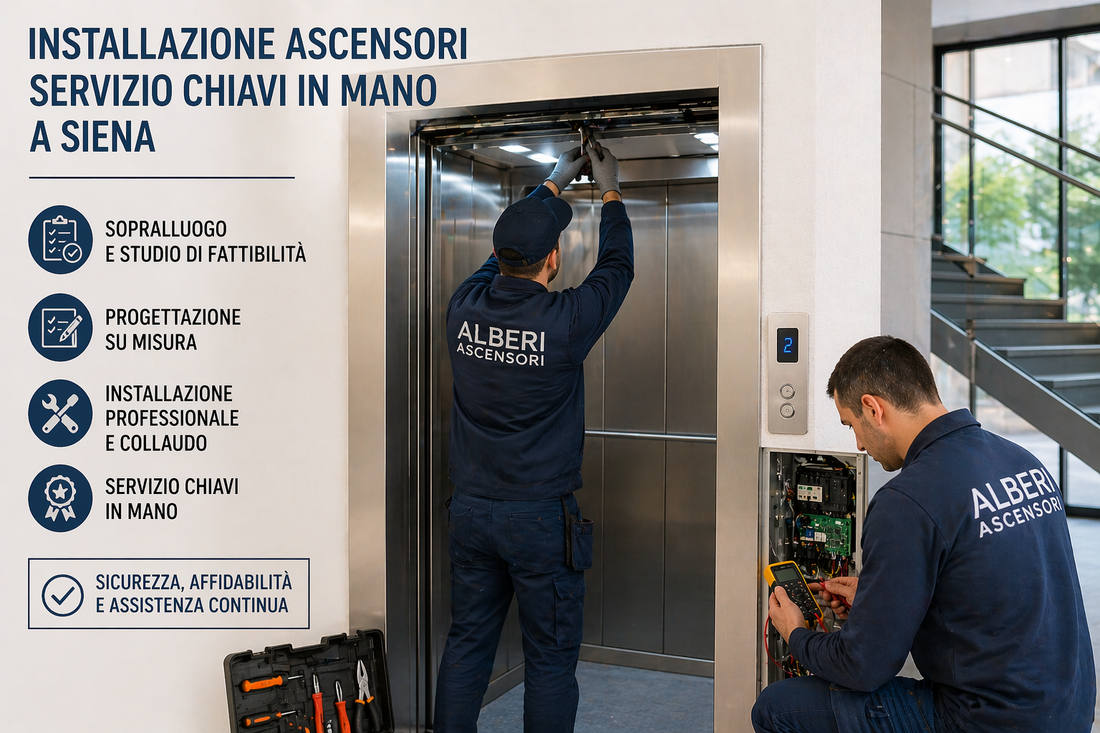 Riparazione impianto ascensore