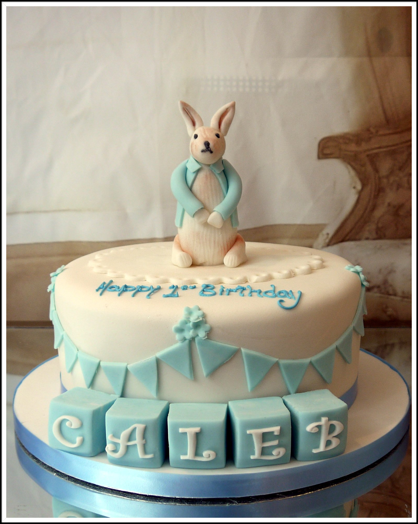 Peter Rabbit themed cake