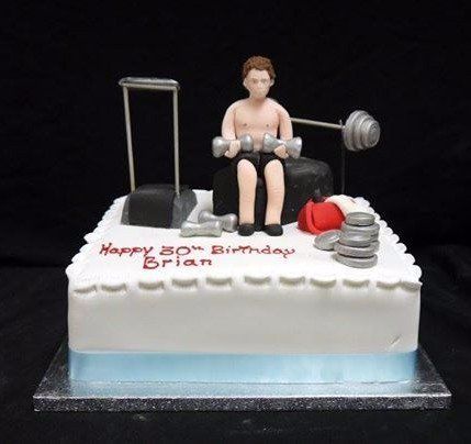 Gym fitness Cake