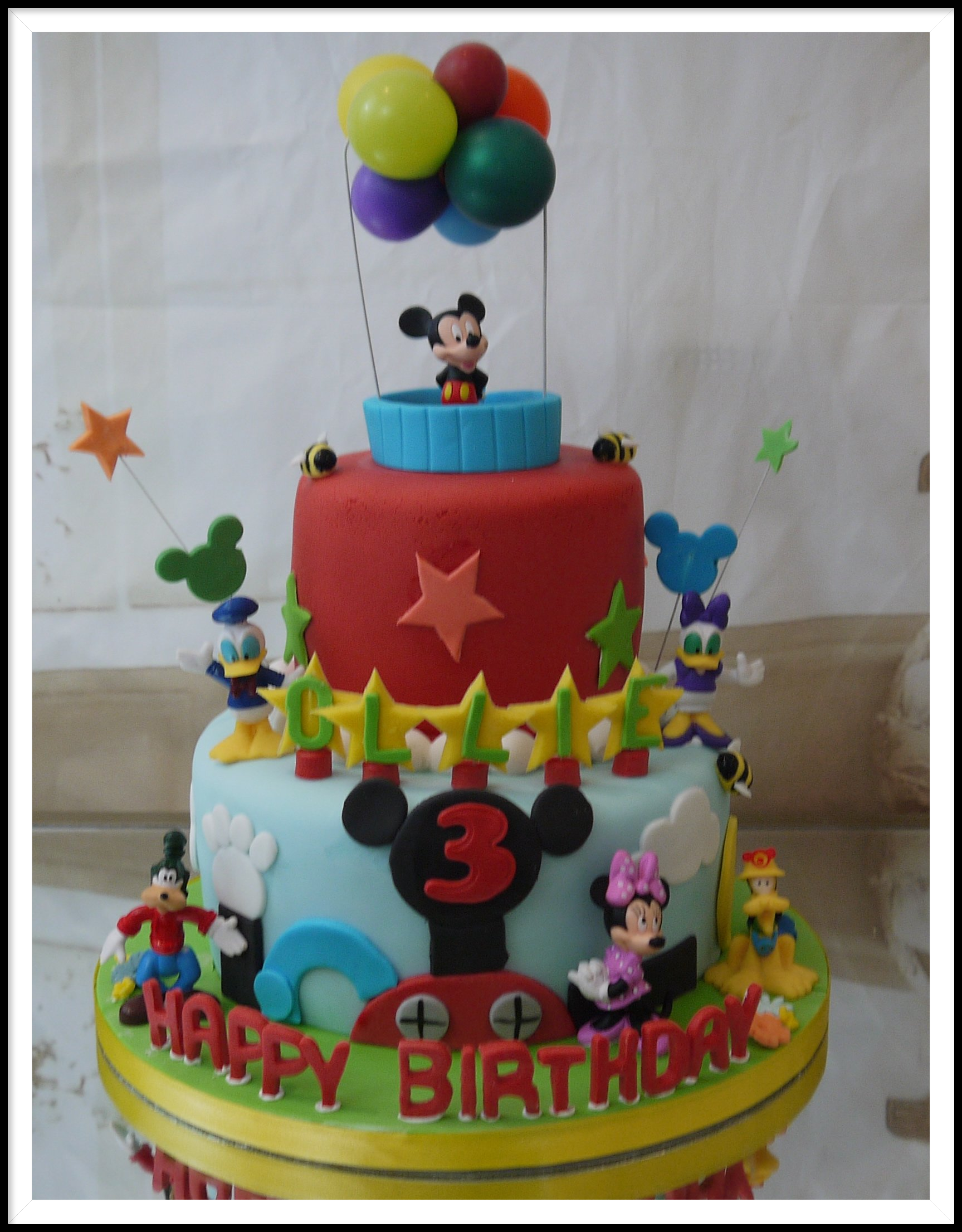 Mickey Mouse Club House Cake