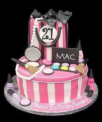 Mac Makeup cake