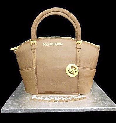 Michael Kors bag cake