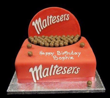 maltesers birthday cake