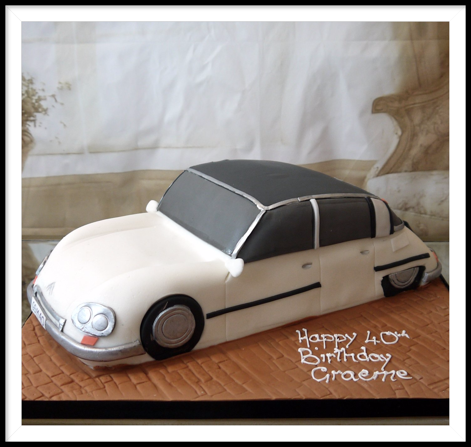 3d car cake
