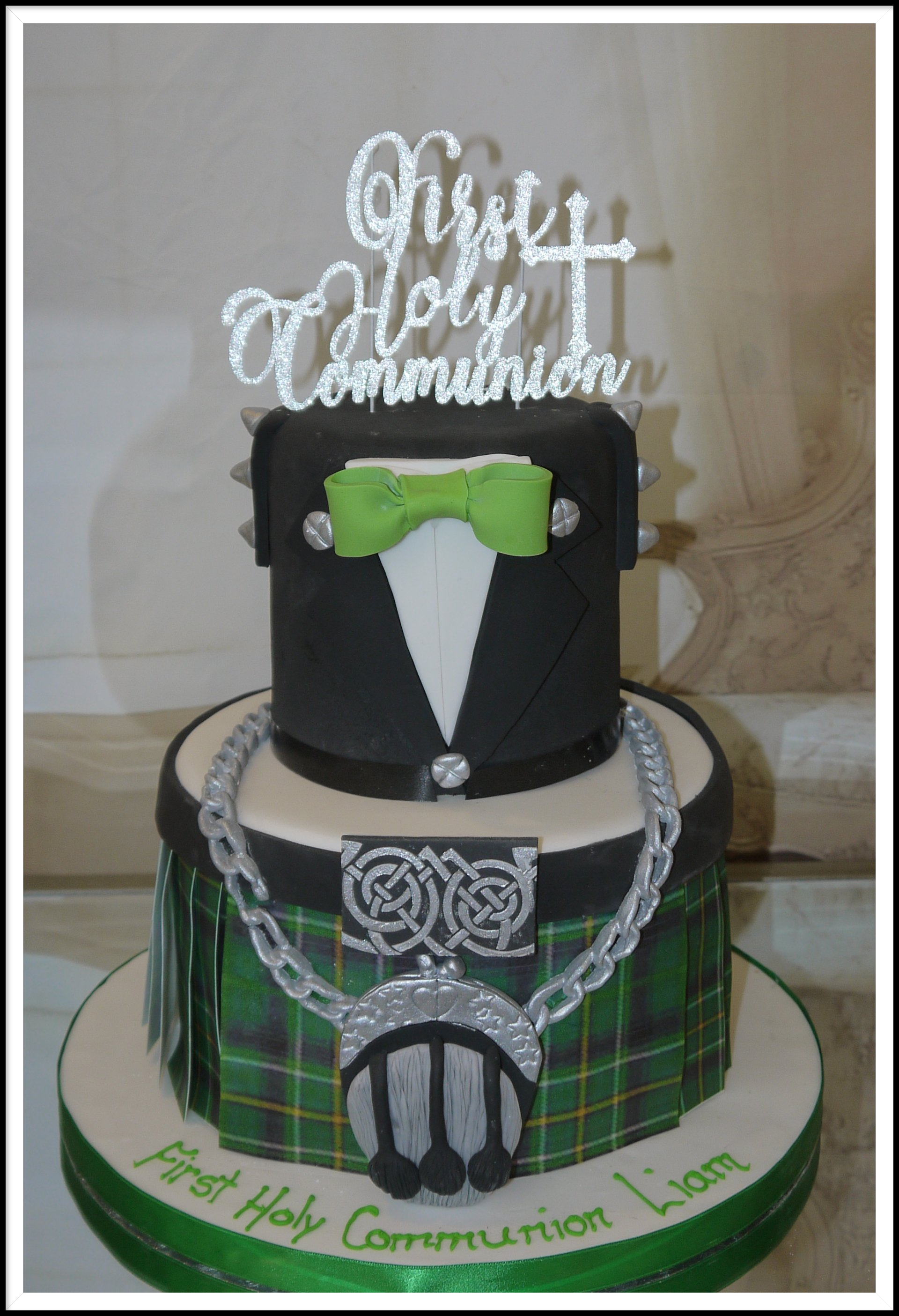communion kilt cake