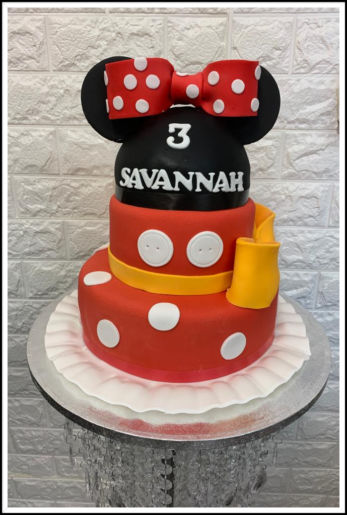 Minnie Mouse Kids birthday cake