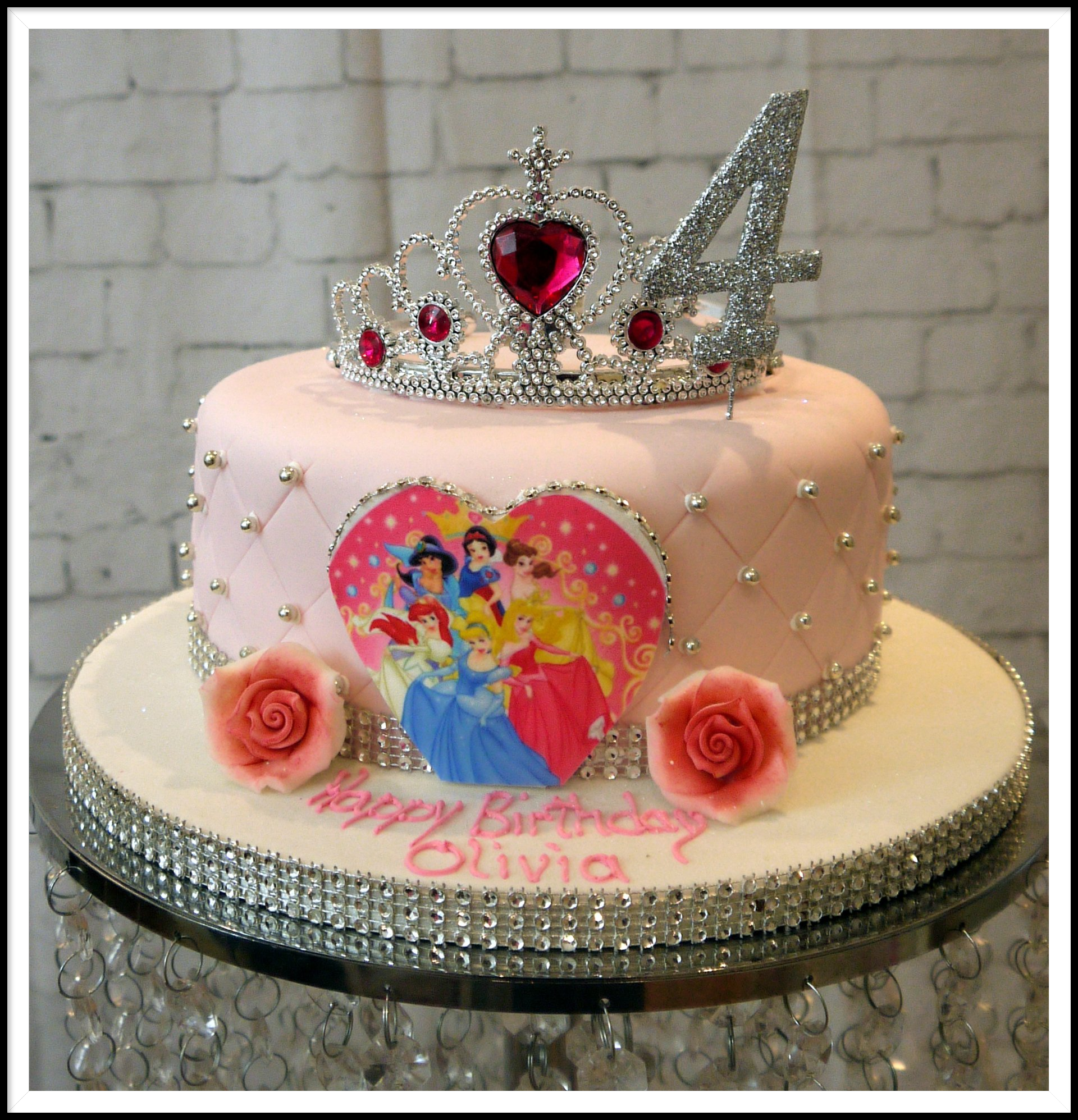 Disney Princess birthday cake