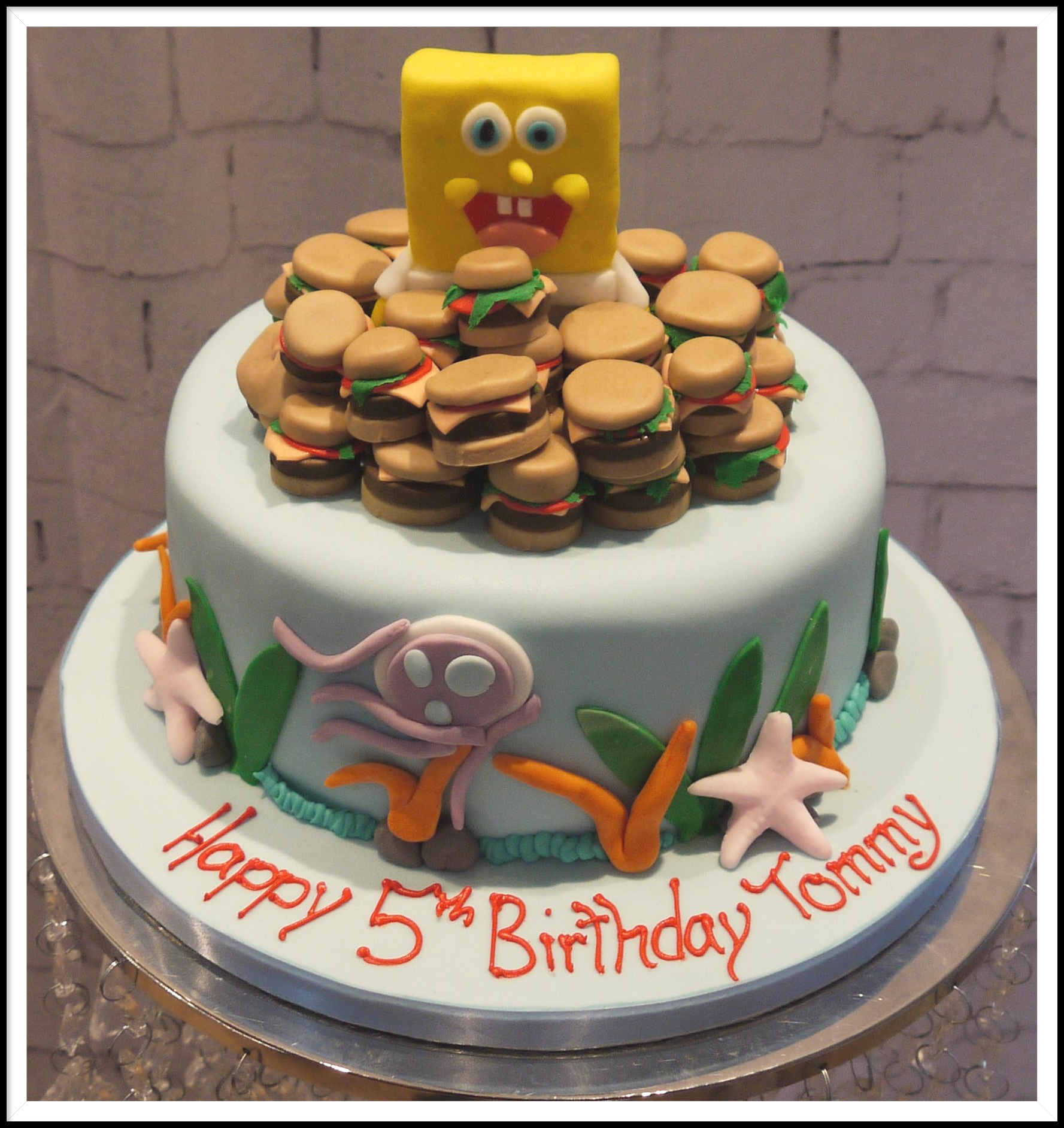 Sponge Bob birthday cake