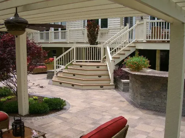 Deck Stairs — Island Lake, IL — Nelson Custom Builders Inc.