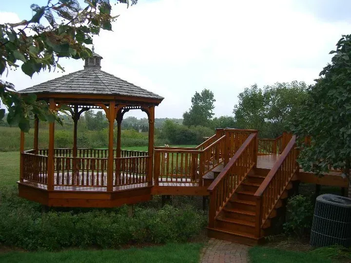 Gorgeous Gazebo — Island Lake, IL — Nelson Custom Builders Inc.