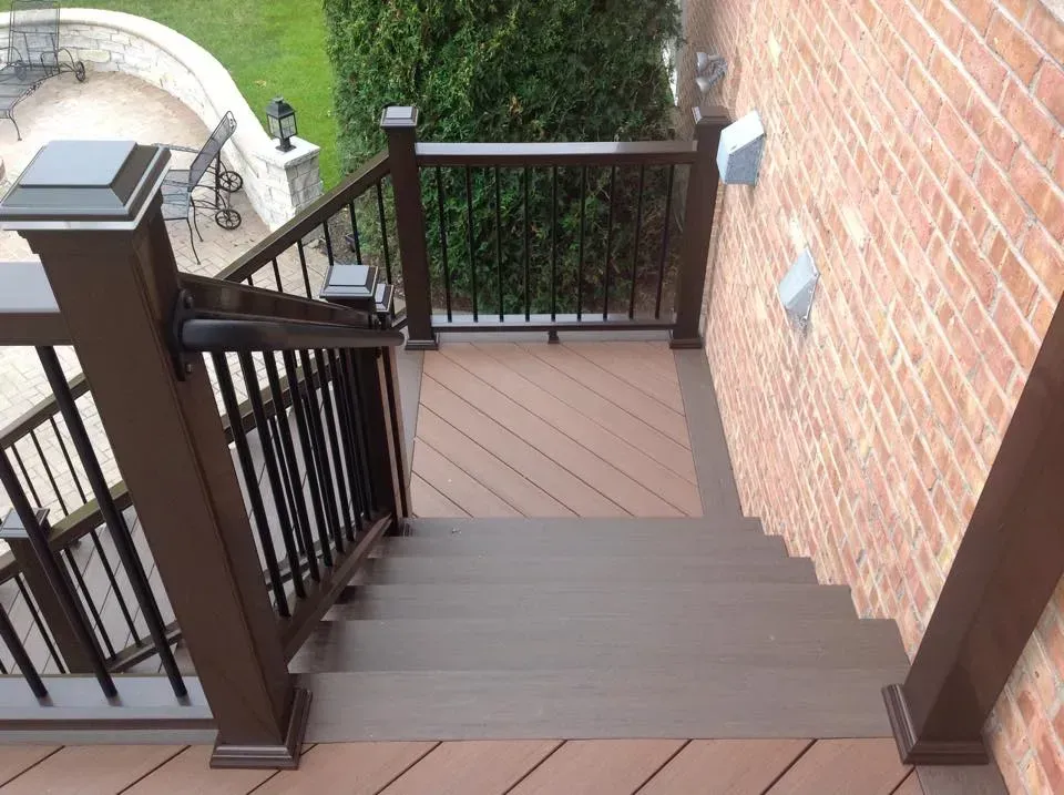 Composite Deck — Island Lake, IL — Nelson Custom Builders Inc.
