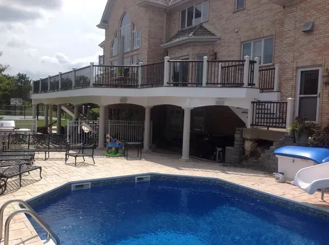 House with Swimming Pool — Island Lake, IL — Nelson Custom Builders Inc.