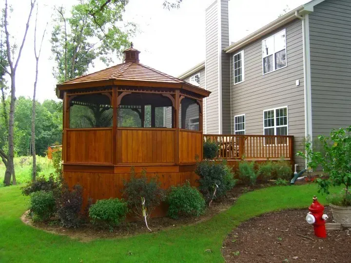 Octagon Gazebo — Island Lake, IL — Nelson Custom Builders Inc.