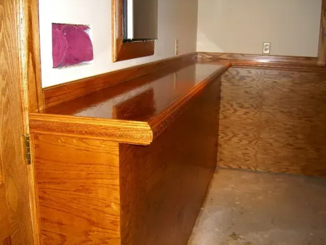 Wood Benchtops — Island Lake, IL — Nelson Custom Builders Inc.