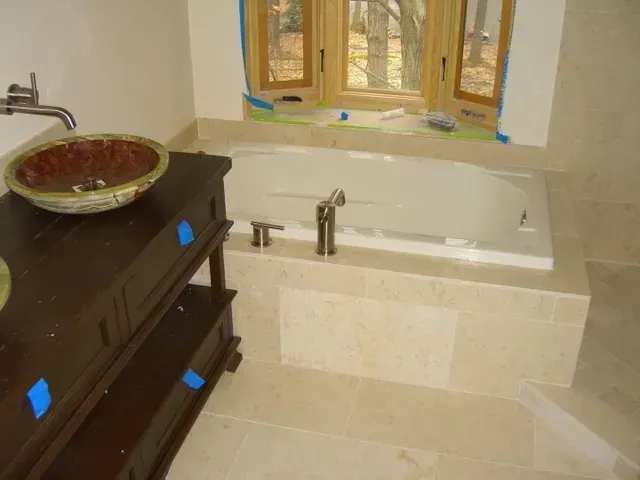 Bathtub — Island Lake, IL — Nelson Custom Builders Inc.