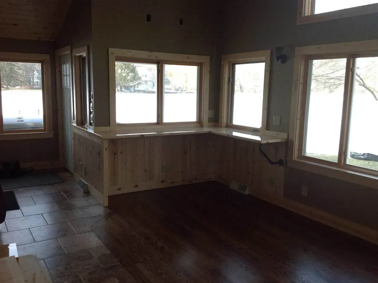 House with Wood Flooring — Island Lake, IL — Nelson Custom Builders Inc.