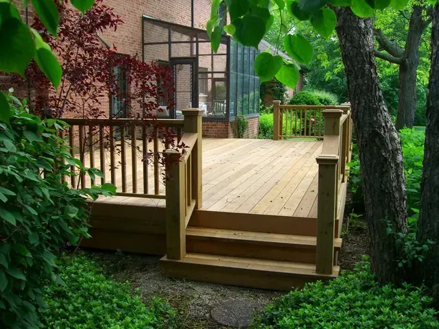 Wooden Deck — Island Lake, IL — Nelson Custom Builders Inc.