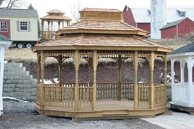 Victorian Pagoda Gazebo — Island Lake, IL — Nelson Custom Builders Inc.