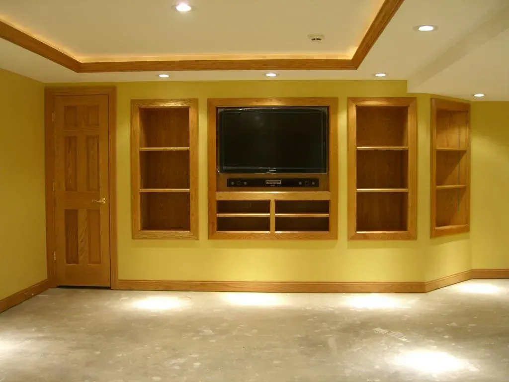 Built-in Media Cabinet — Island Lake, IL — Nelson Custom Builders Inc.