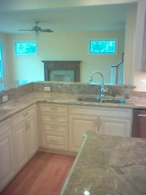 Kitchen Sink with Cabinet — Island Lake, IL — Nelson Custom Builders Inc.