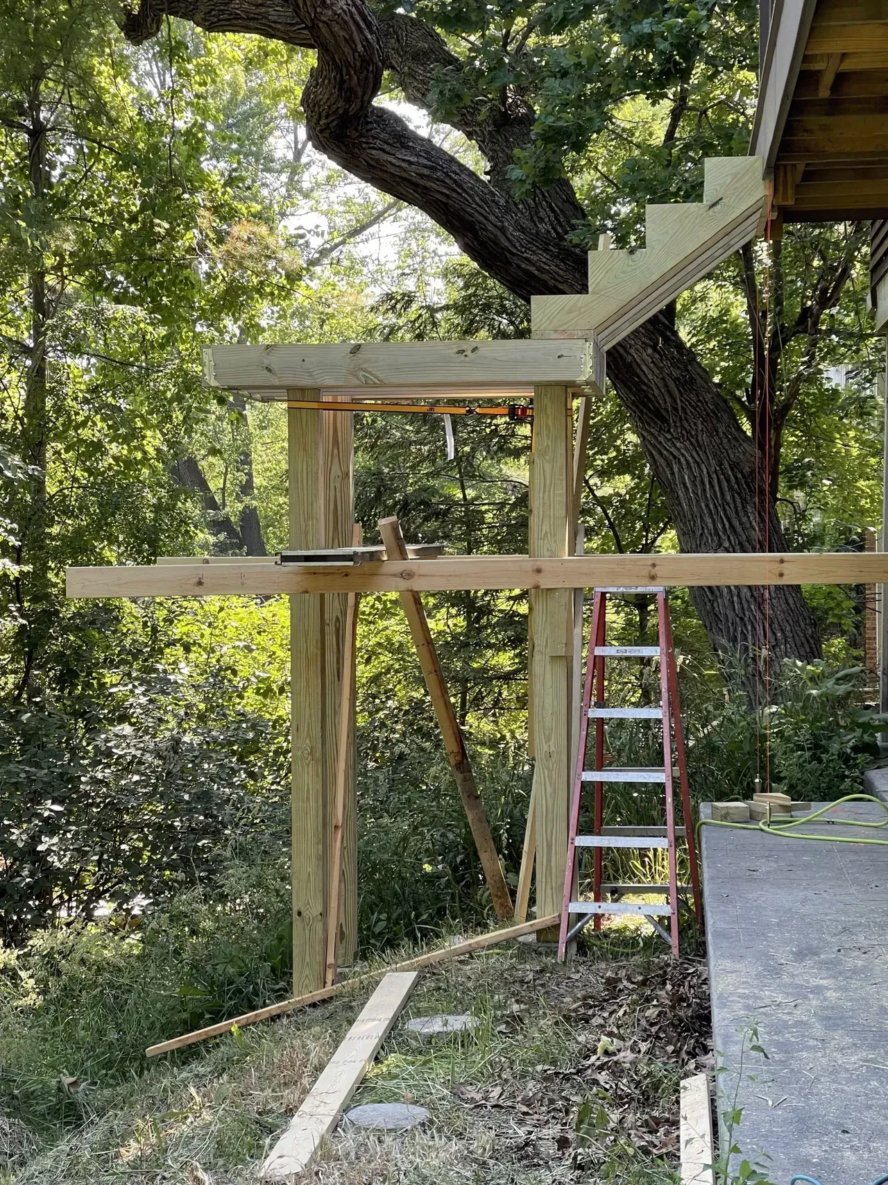 Deck Stairs Construction — Island Lake, IL — Nelson Custom Builders Inc.
