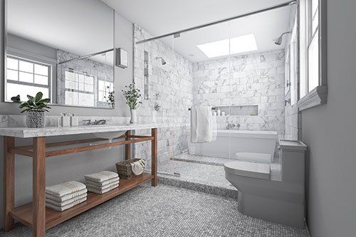 Water Systems — Elegant Bathroom in Plainfield, CT