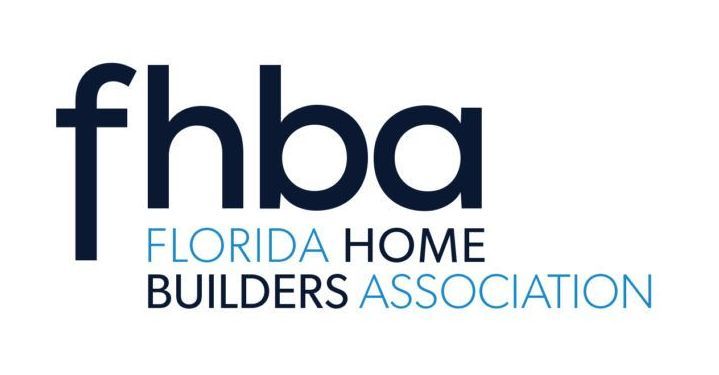 Logo for Florida Home Builders Association: dark blue 