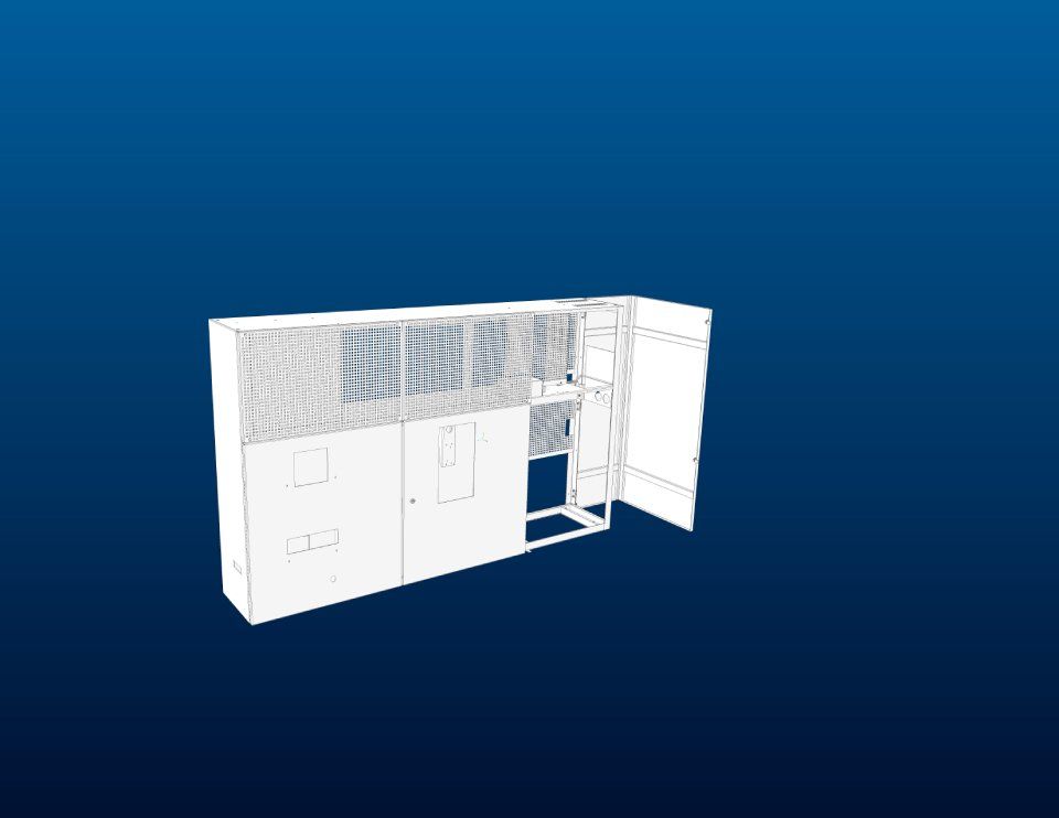 ARMADIO CUSTOM PER PARTE ELETTRICA E IDRAULICA