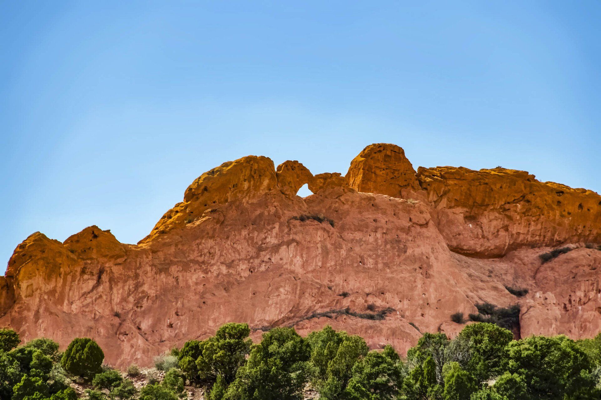 garden of the gods rock formation