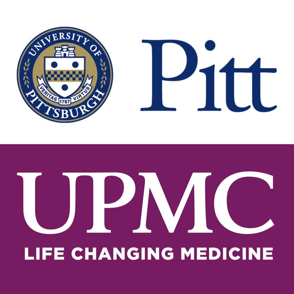 Un logotipo para la Universidad de Pittsburgh y UPMC.
