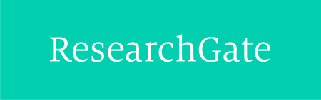 El logotipo de ResearchGate está sobre un fondo azul.