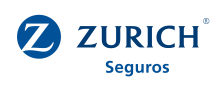 Un logotipo azul y blanco para Zurich Seguros
